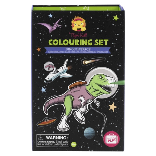 Colouring Set - Dinos in Space